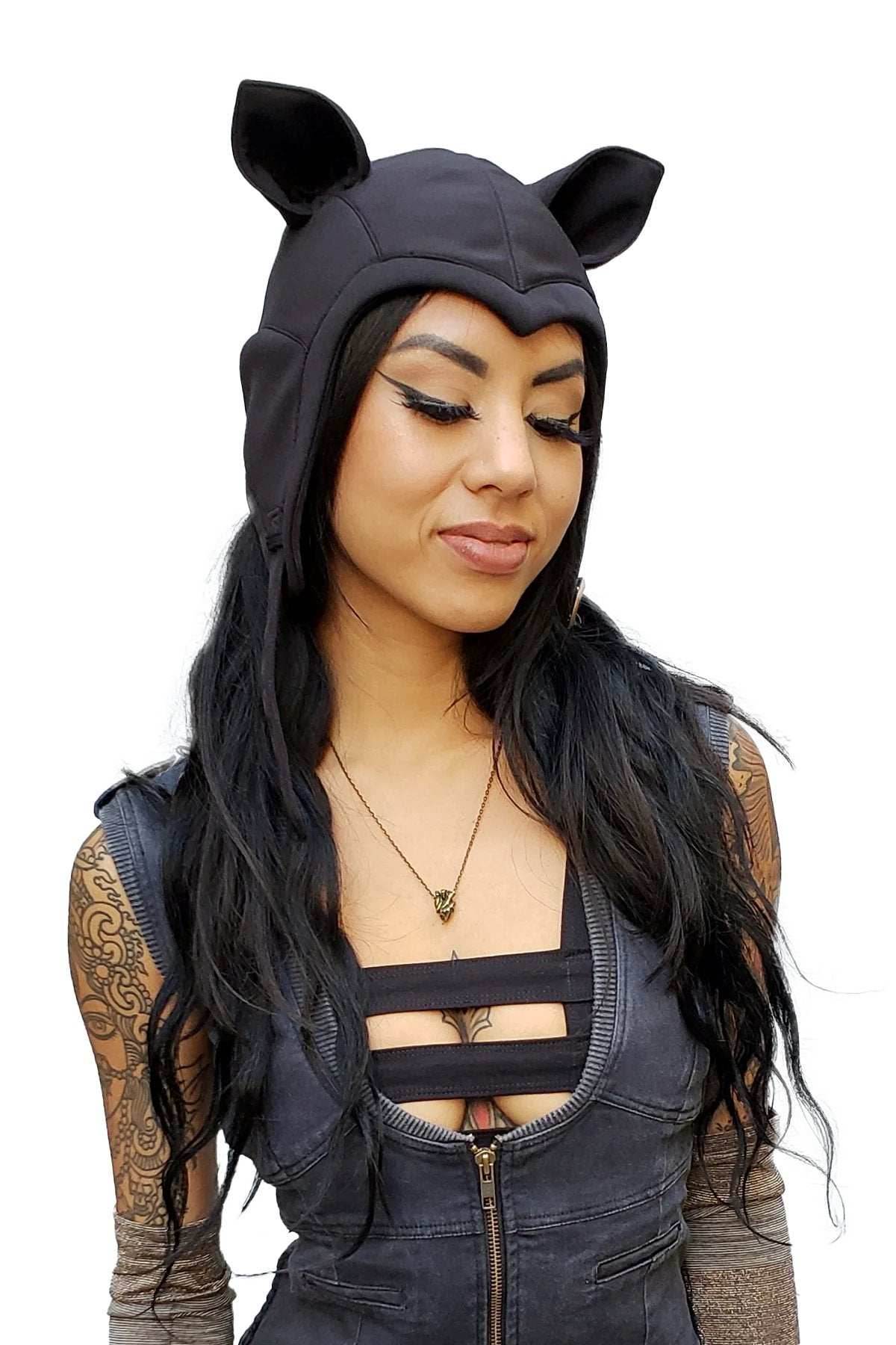 5D x Eyecon Black Sheep Flight Helmet - cotton - Black Baby Terry / One Size