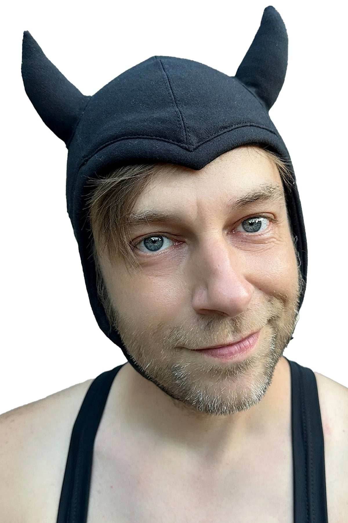 5D x Eyecon Devil Helmet - cotton - Black Baby Terry / One Size