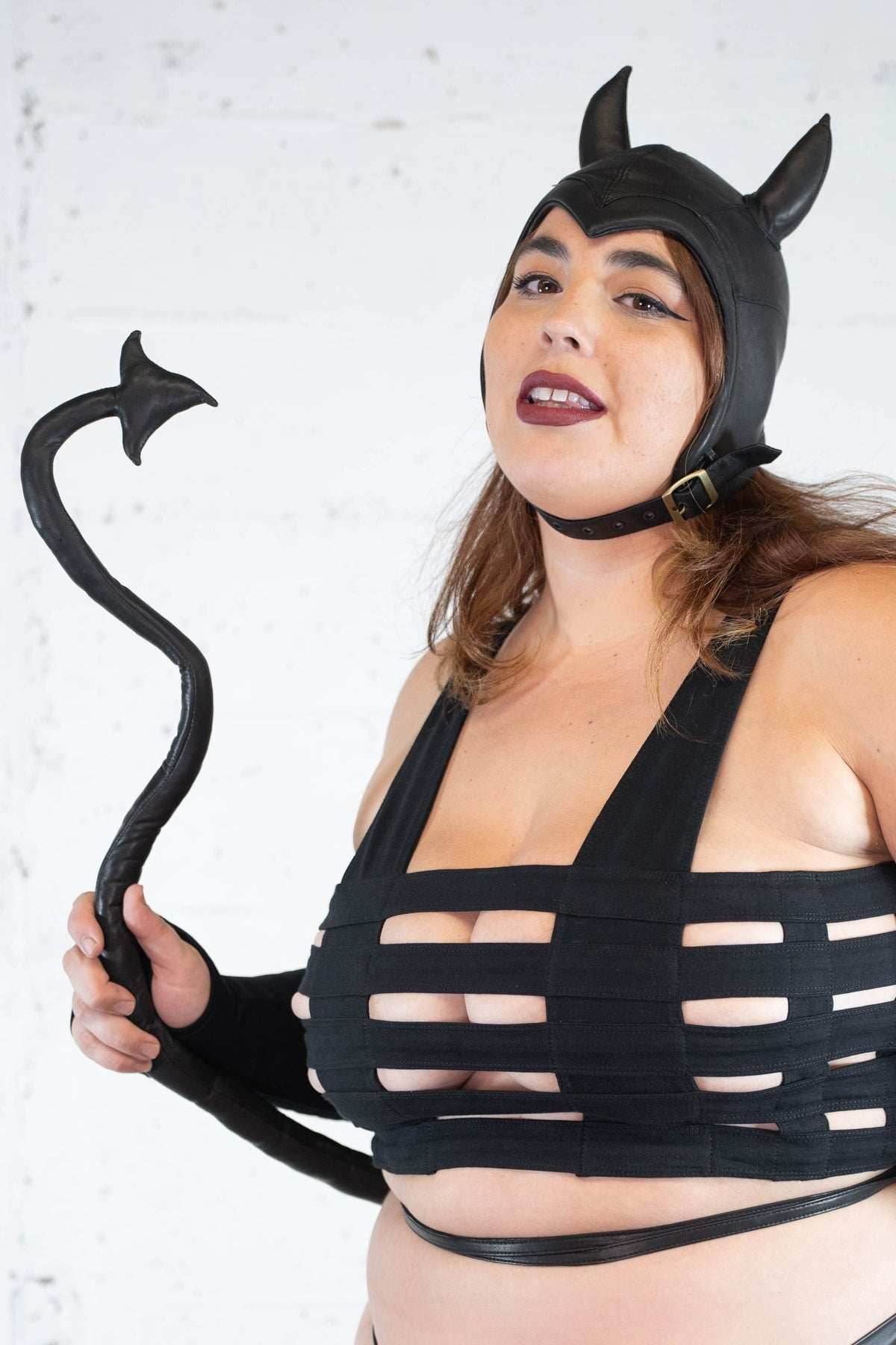 5D x Eyecon Devil Tail - leather - Black / One Size