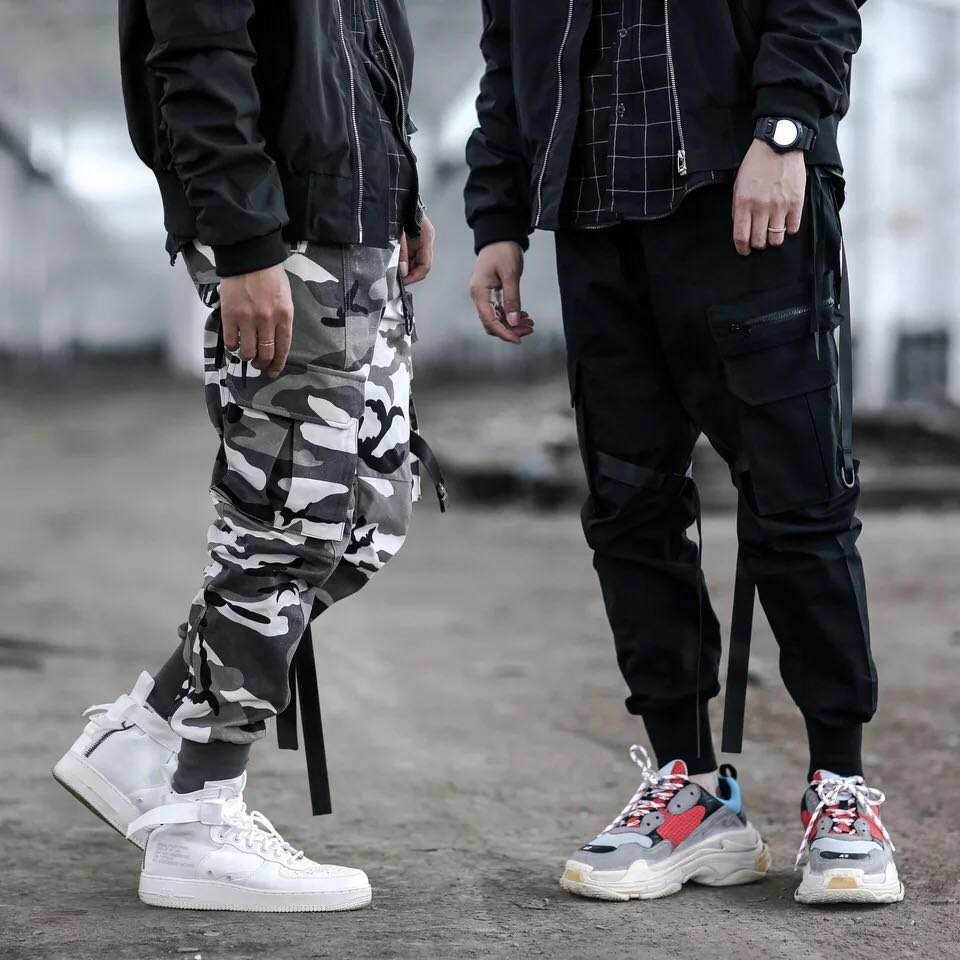 IBP1828 Noble Cargo Pants - Black / S
