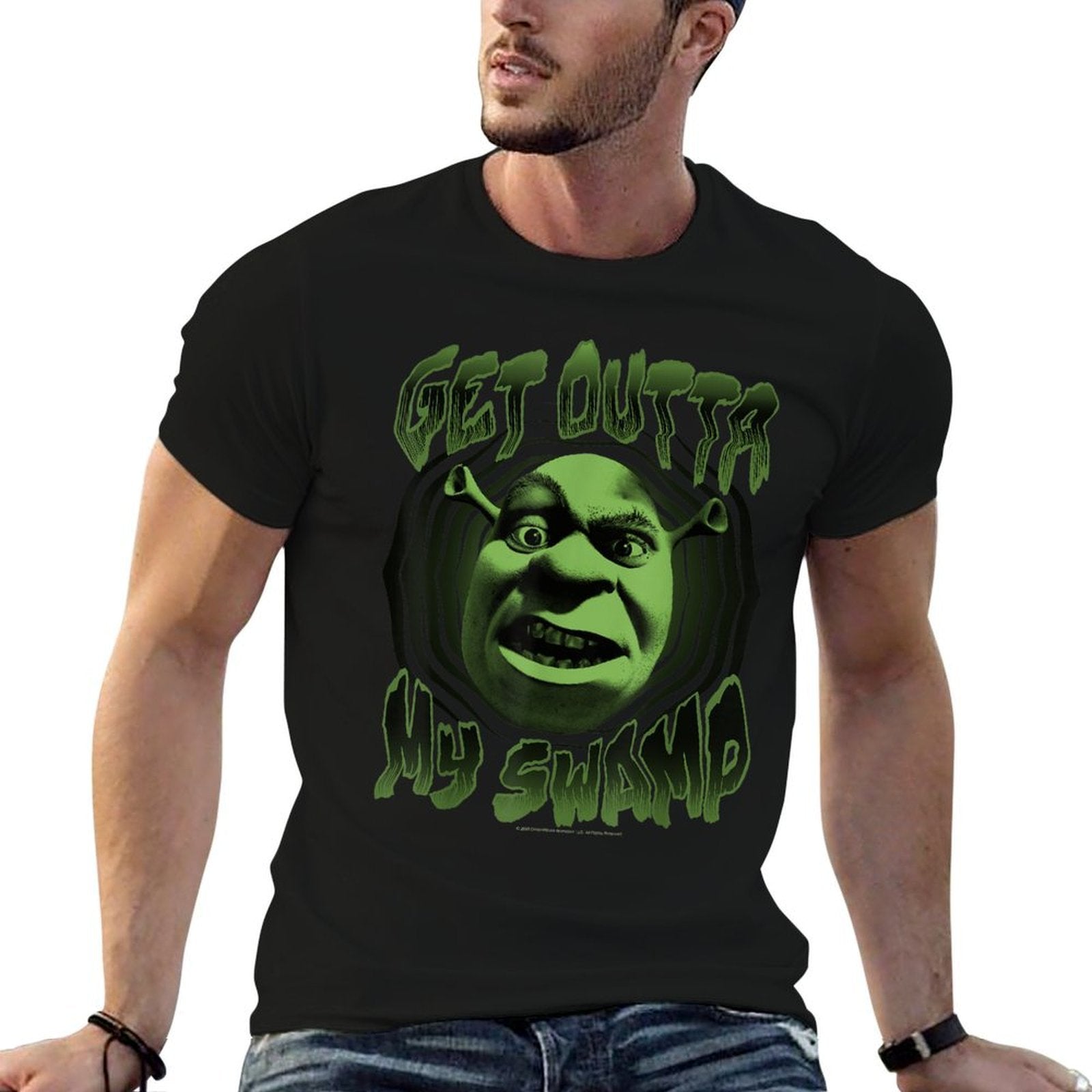 Shrek Get Outta My Swamp  Lightweight T-Shirt