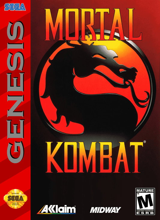 Mortal Kombat (Sega Genesis) - Game Manual Only