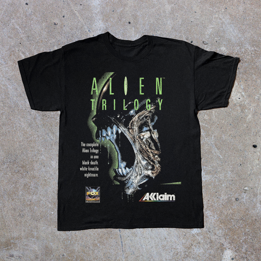 96 Alien Trilogy Ps1 Black T-Shirt