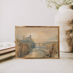 “Barnard Castle” Fantasy Landscape Art Print