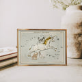 “Monoceros Constellation” Unicorn Art Print