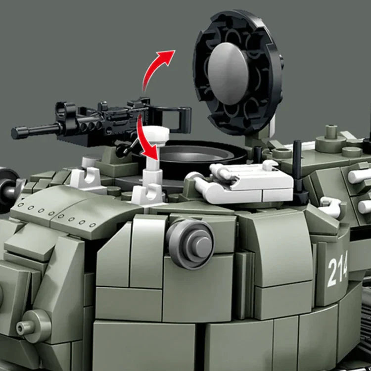 M-47 Patton Medium Tank - Mil-Blox