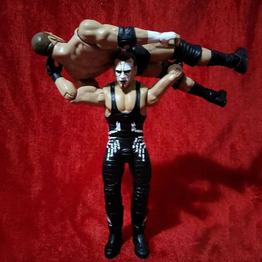 6.5'' STING&Roman Reigns&HHH WWE AEW Action Figure Wrestling Figure Display Collection Festival Gift