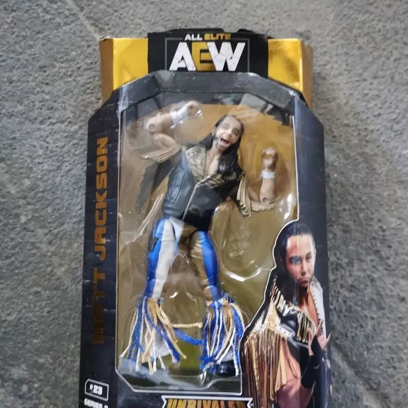 6'-7'rare Wwe/aew /wwf/wcw Figure Collection All Elite Wrestling Unmatched Collection Jon Moxley Darby Allin Pvc Action Figures