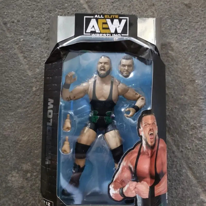 6'-7'rare Wwe/aew /wwf/wcw Figure Collection All Elite Wrestling Unmatched Collection Jon Moxley Darby Allin Pvc Action Figures