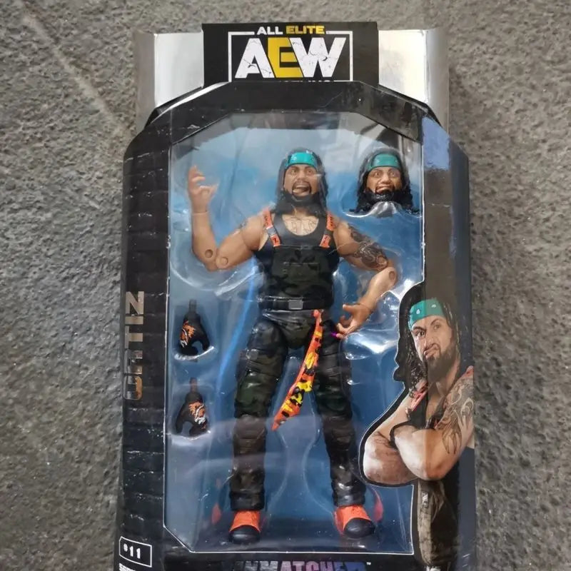 6'-7'rare Wwe/aew /wwf/wcw Figure Collection All Elite Wrestling Unmatched Collection Jon Moxley Darby Allin Pvc Action Figures