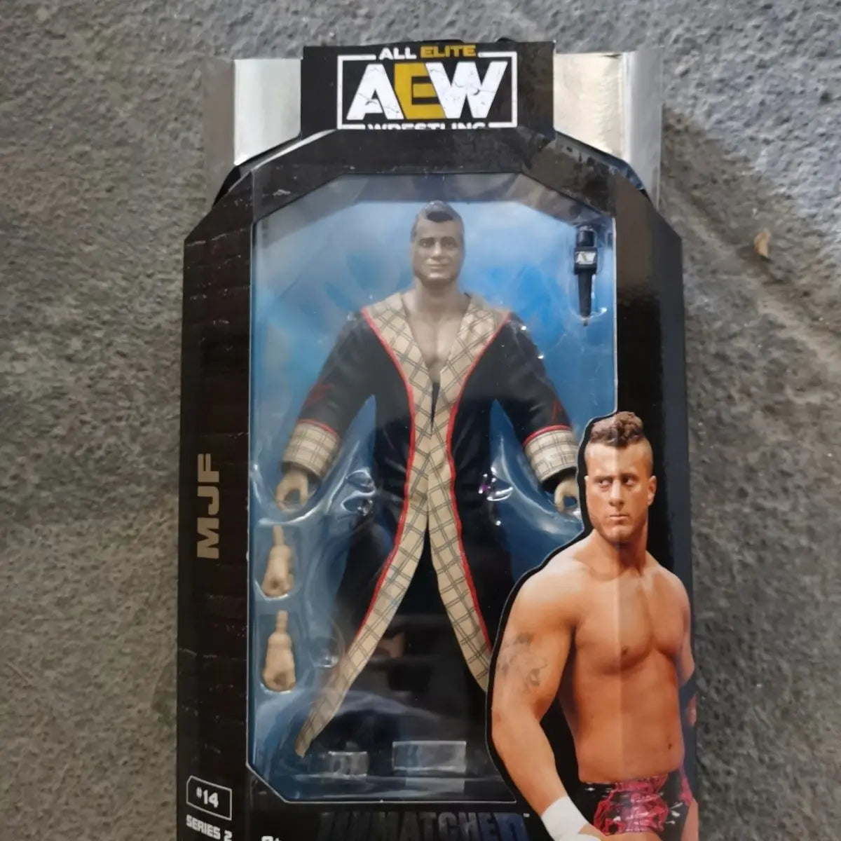 6'-7'rare Wwe/aew /wwf/wcw Figure Collection All Elite Wrestling Unmatched Collection Jon Moxley Darby Allin Pvc Action Figures