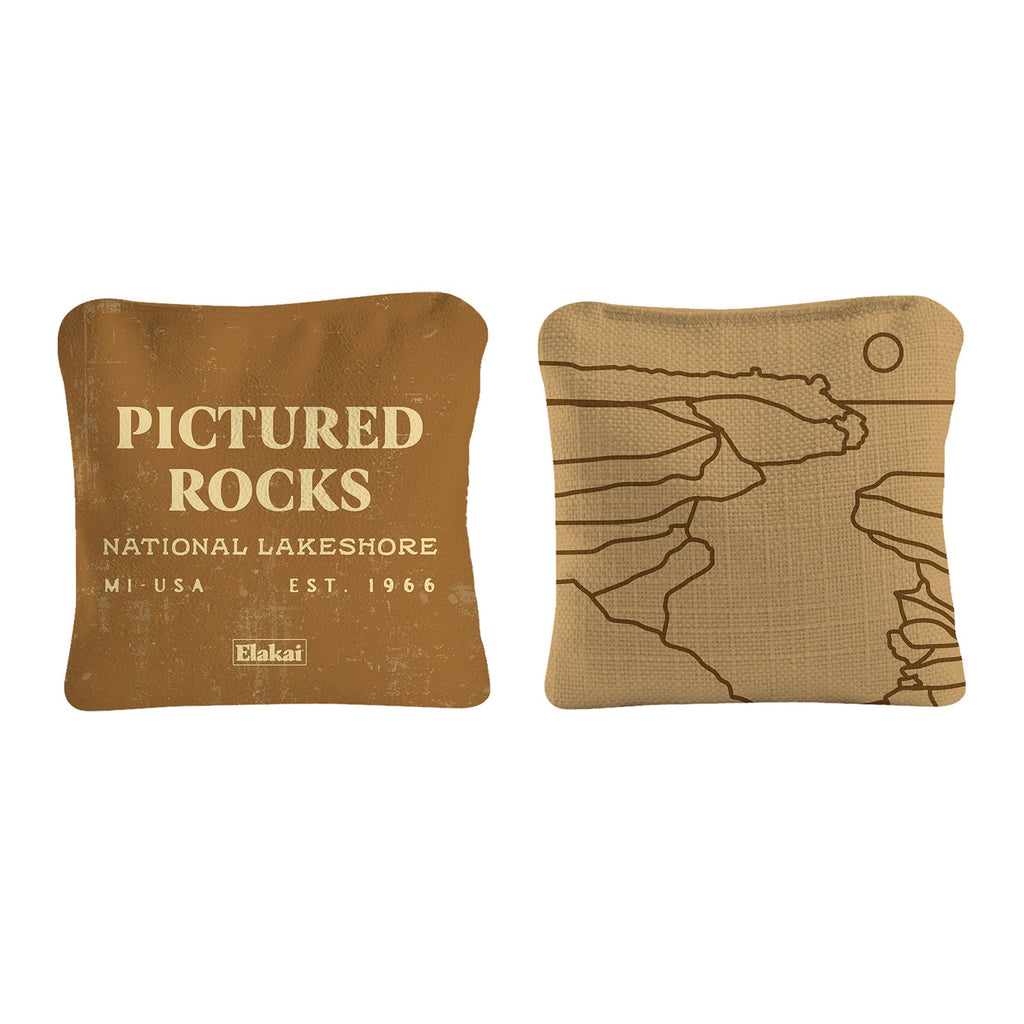 6-in Dual-Sided Cornhole Bags | National Parks Collection