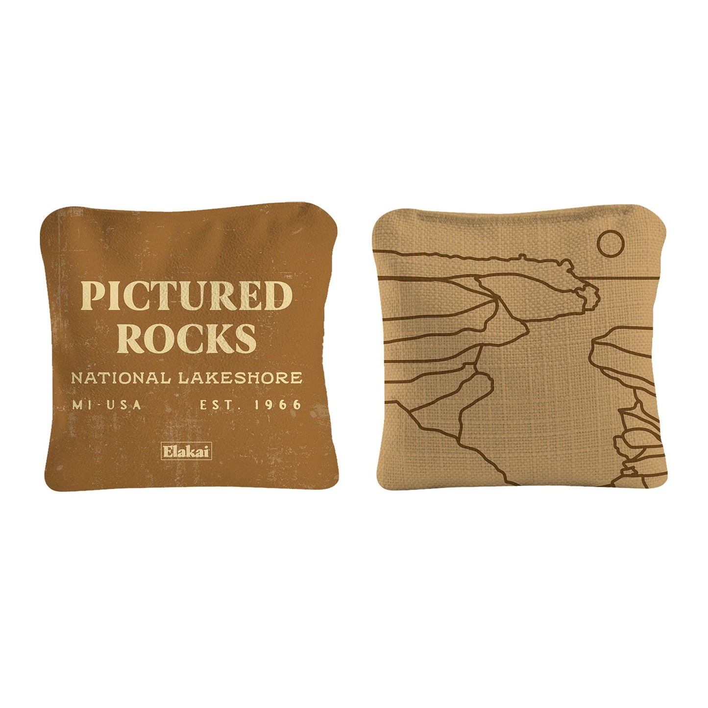 6-in Dual-Sided Cornhole Bags | National Parks Collection