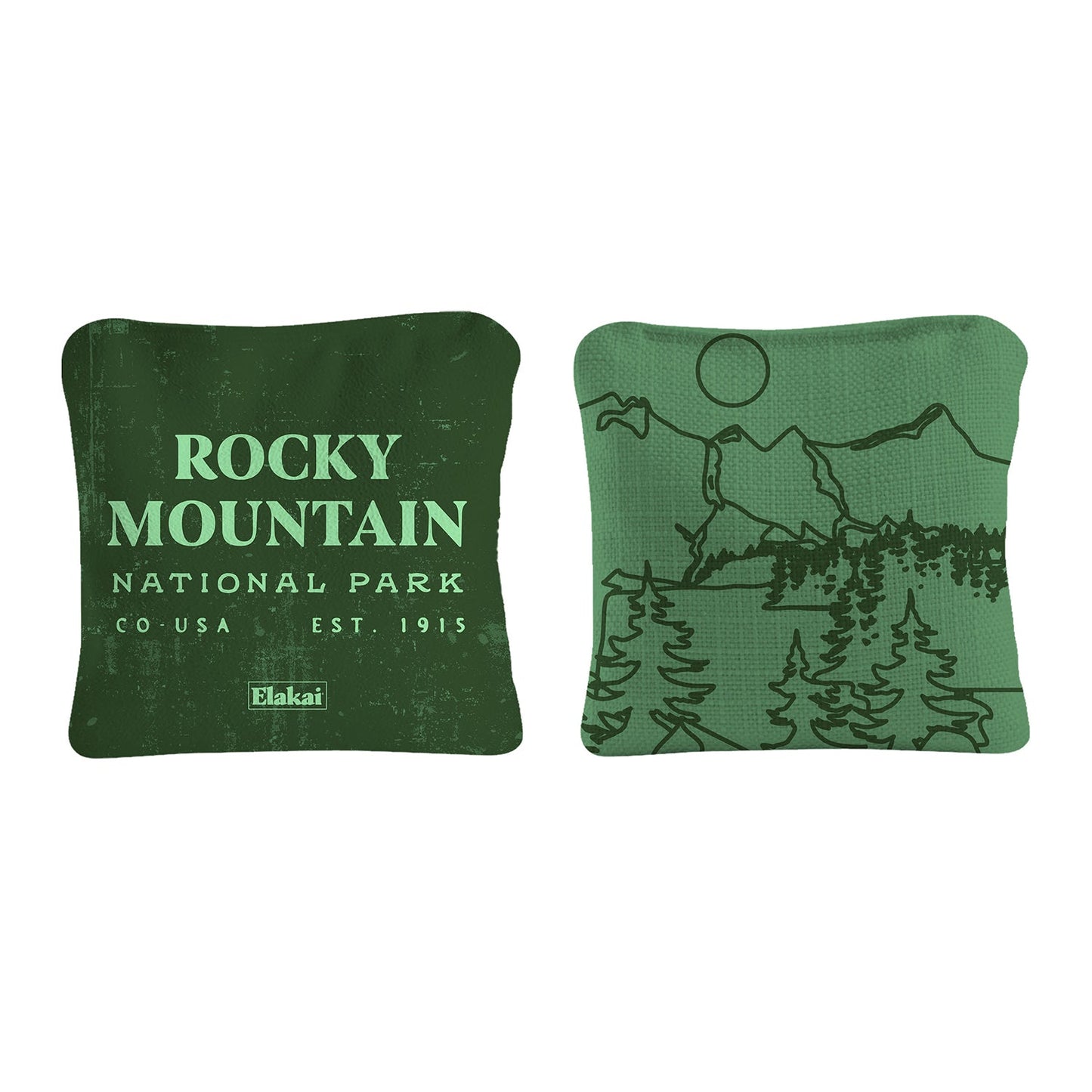6-in Dual-Sided Cornhole Bags | National Parks Collection