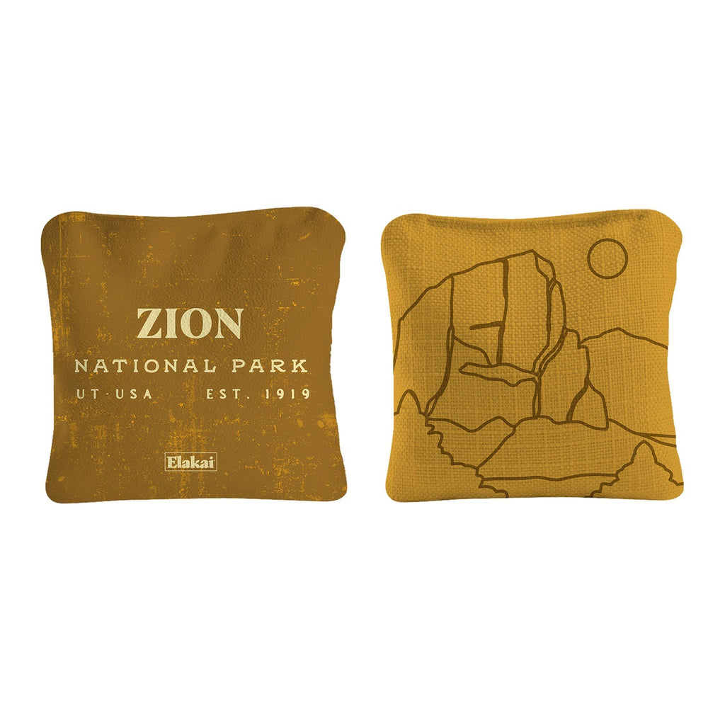 6-in Dual-Sided Cornhole Bags | National Parks Collection