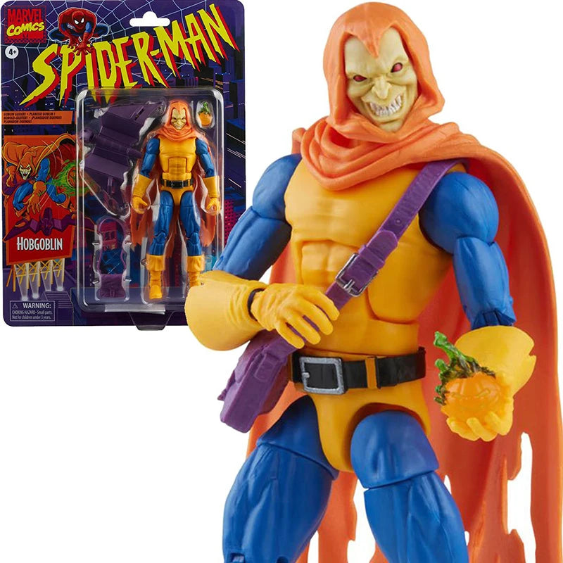 6-Inch Original Spider-Man Retro Marvel Legends Hobgoblin Action Figure toys for children