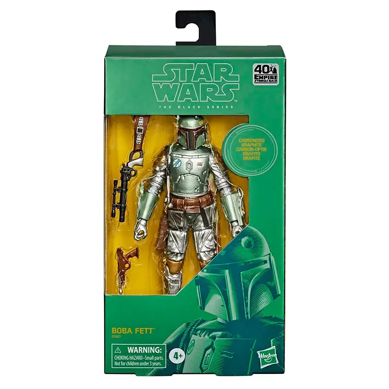 6-Inch Star Wars The Black Series Carbonized Collection Boba Fett Toy Figure toys for children