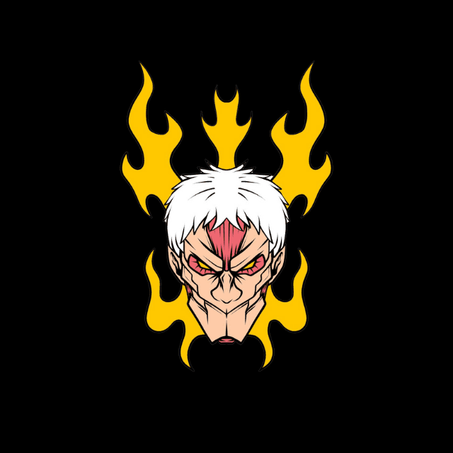 Wall Tapestry 60in x 40in - AOT - Attack - Blue