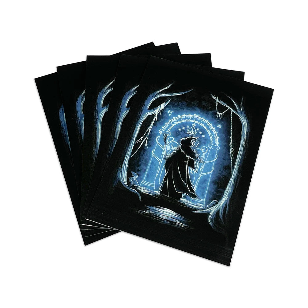 60 PCS 66x91mm Standard Size Card Protector Wizard Card Shield Set Anime Card Sleeves for MTG/PKM/YGO Game Cards