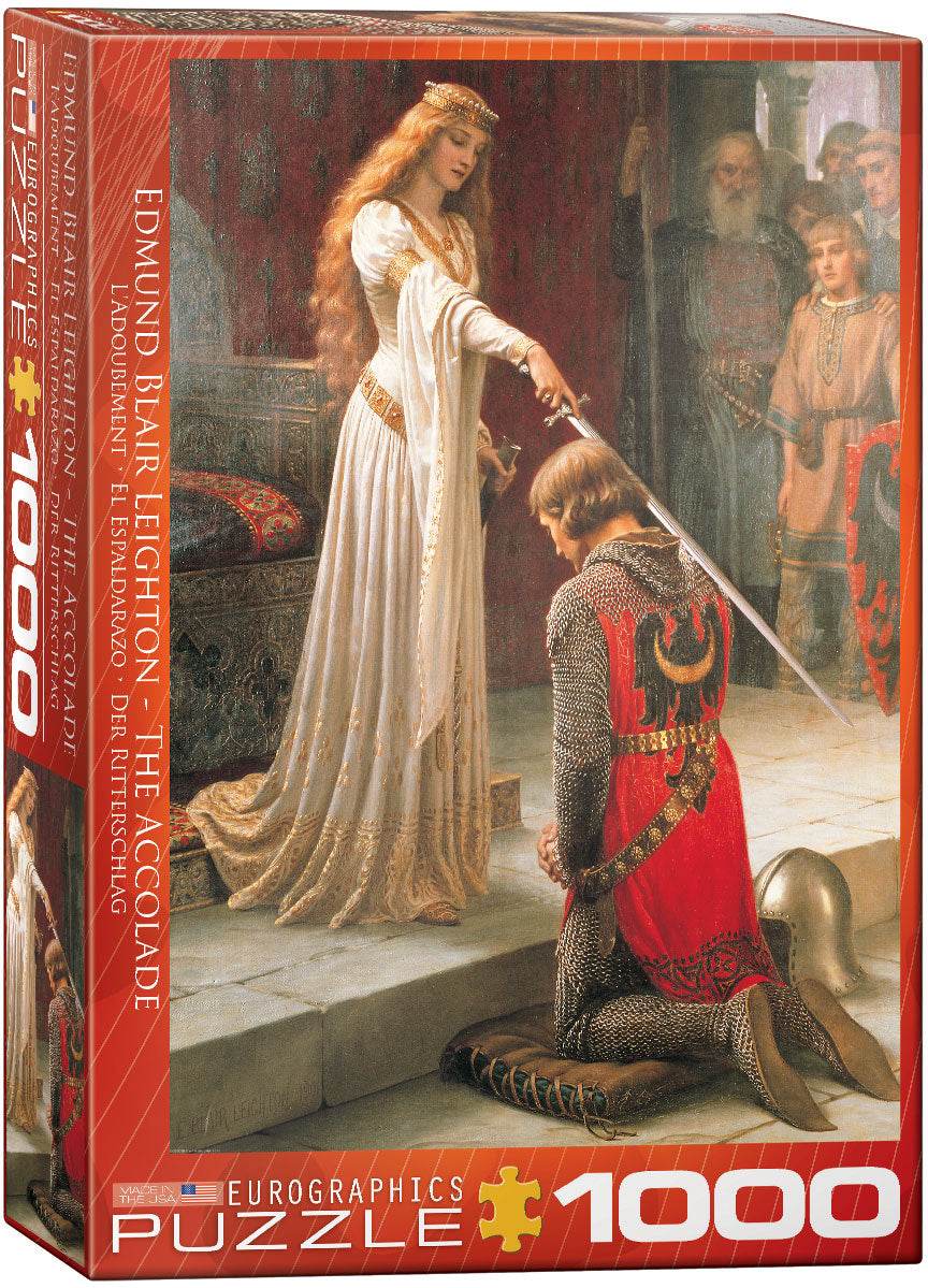 Puzzle: Fine Art Masterpieces - The Accolade by Edmund Blair Leighton - 