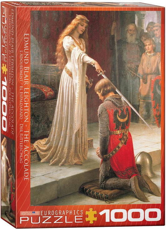 Puzzle: Fine Art Masterpieces - The Accolade by Edmund Blair Leighton - 