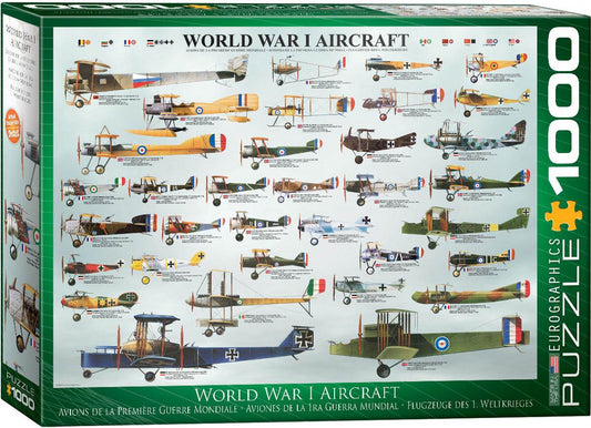 Puzzle: Sea & Land Transportation - World War I Aircraft - 