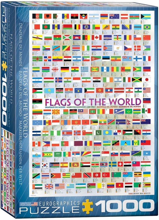 Puzzle: Maps & Flags - Flags of the World - 
