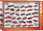 Puzzle: Sea & Land Transportation - Vintage Fire Engines - 