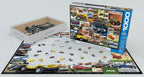 Puzzle: Vintage Car Art - Jeep Advertising Collection - 