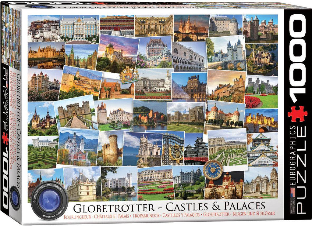 Puzzle: The Globetrotter Collection - Castles and Palaces Globetrotter - 