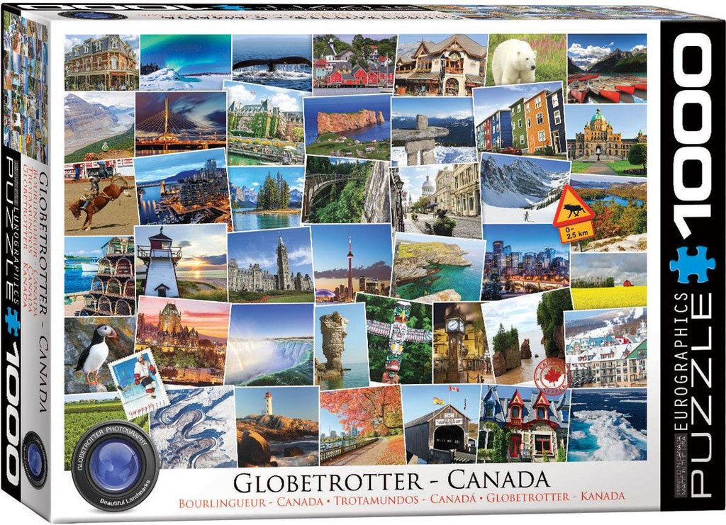 Puzzle: The Globetrotter Collection - Globetrotter Canada - 