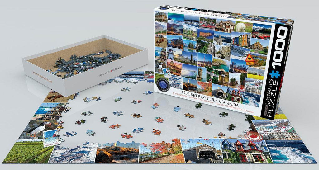 Puzzle: The Globetrotter Collection - Globetrotter Canada - 