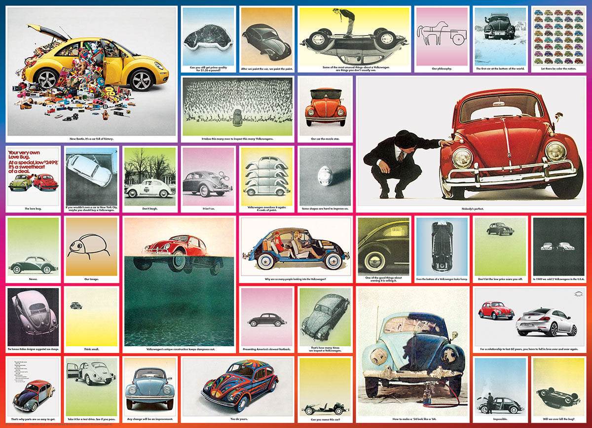 Puzzle: The VW Groovy Collection - The VW Beetle - 