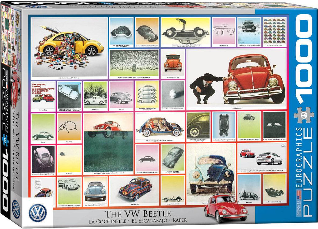 Puzzle: The VW Groovy Collection - The VW Beetle - 