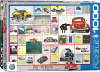 Puzzle: The VW Groovy Collection - The VW Beetle - 