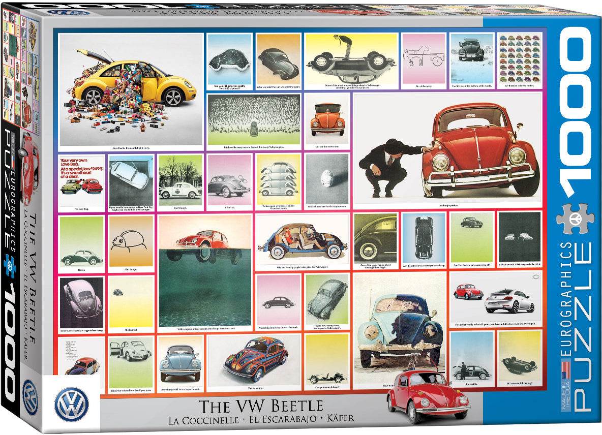 Puzzle: The VW Groovy Collection - The VW Beetle - 