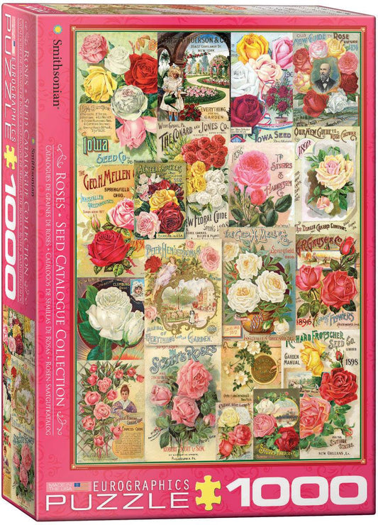 Puzzle: Seed Catalogue Collection - Roses Seed Catalogue Collection - 