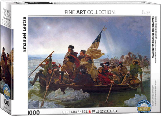 Puzzle: Fine Art Masterpieces - Washington Crossing the Delaware by Emanuel Leutze - 