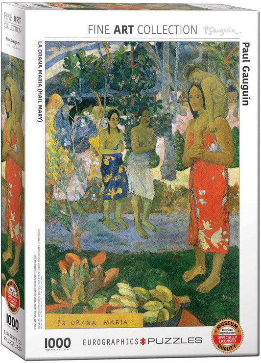 Puzzle: Fine Art Masterpieces - La Orana Maria (Hail Mary) by Paul Gauguin - 