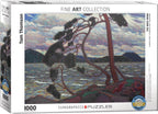 Puzzle: Fine Art Masterpieces - The West Wind by Tom Thomson - 