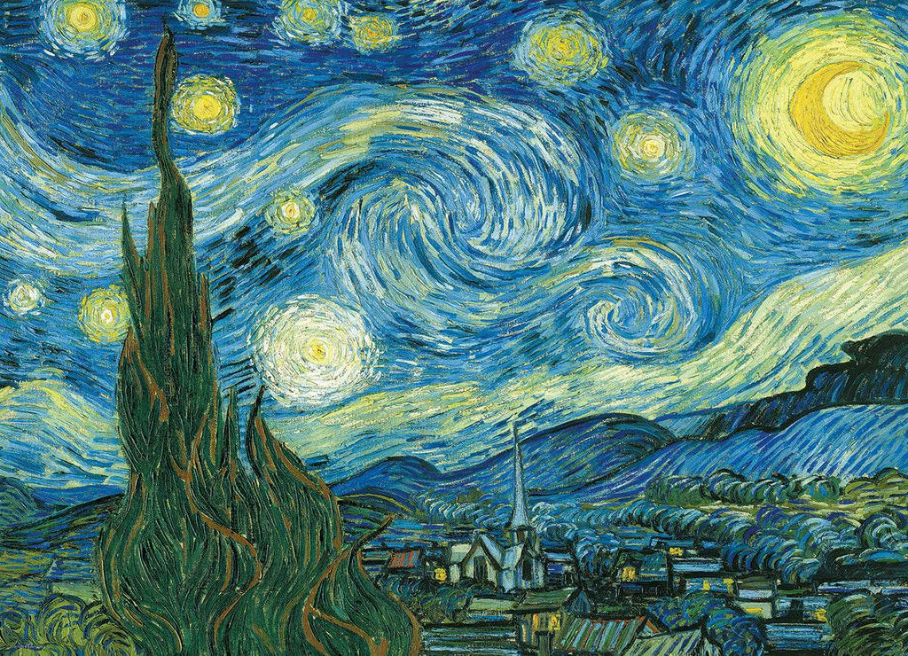 Puzzle: Fine Art Masterpieces - Starry Night - 