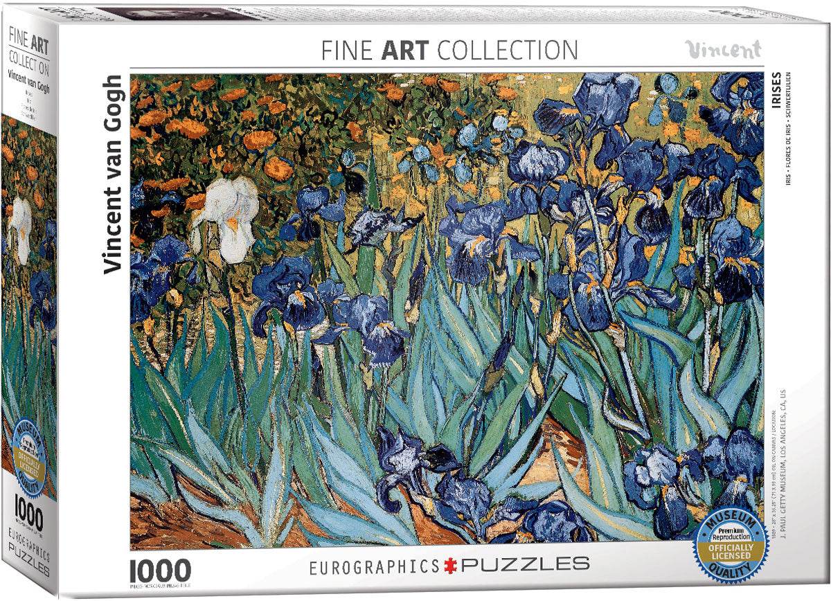 Puzzle: Fine Art Masterpieces - Irises by Vincent van Gogh - 