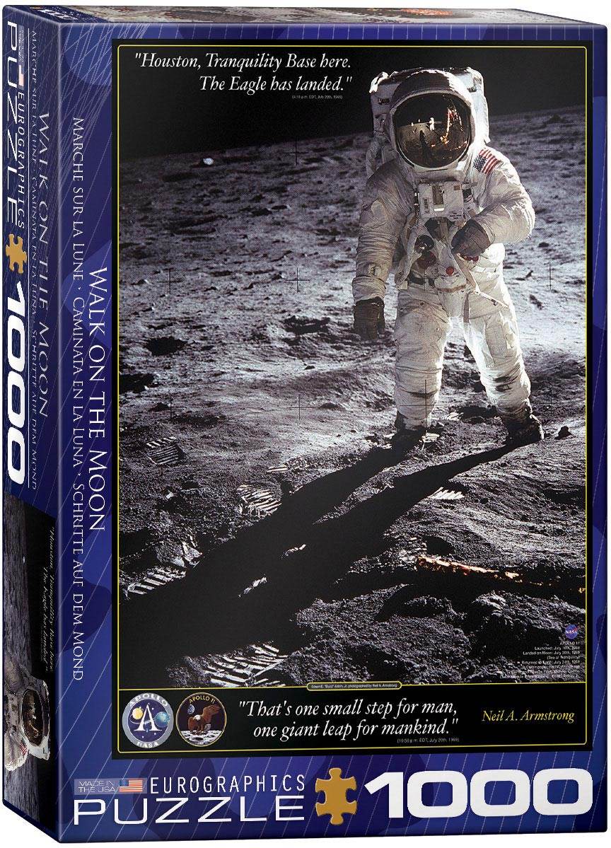 Puzzle: Space Exploration - Walk on the Moon - 