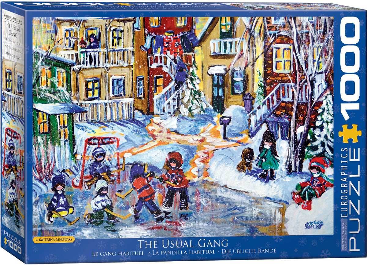 Puzzle: Winter Wonderland - The Usual Gang - 