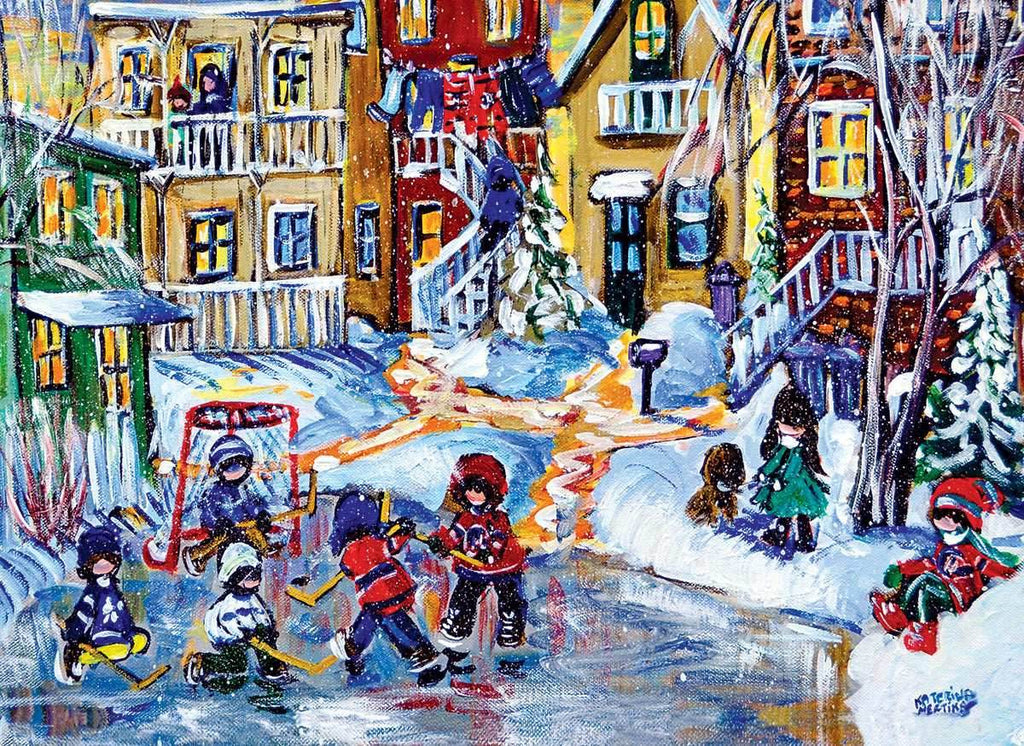 Puzzle: Winter Wonderland - The Usual Gang - 