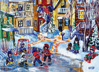 Puzzle: Winter Wonderland - The Usual Gang - 