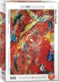Puzzle: Fine Art Masterpieces - The Triumph of Music by Marc Chagall - 