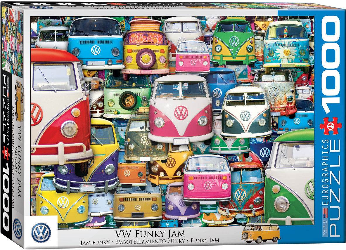 Puzzle: The VW Groovy Collection - VW Funky Jam - 