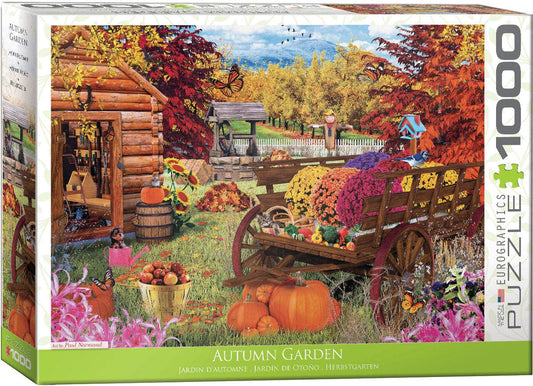 Puzzle: Garden - Autumn Garden by Paul Normand - 