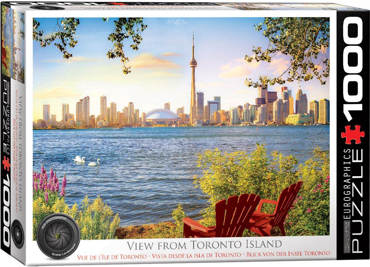 Puzzle: HDR Photography - View from Toronto Island - 